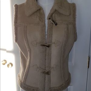 Gap Faux Shearling vest
